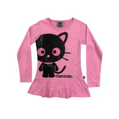 HELLO KITTY - Polera Niña Chococat