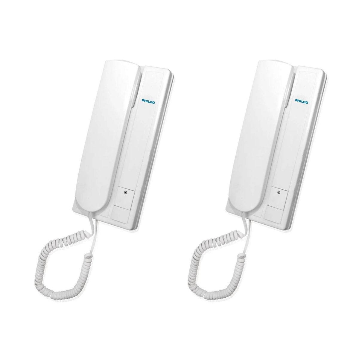 PHILCO - Pack 2 Citofonos Intercomunicadores 200Mts Blanco Philco