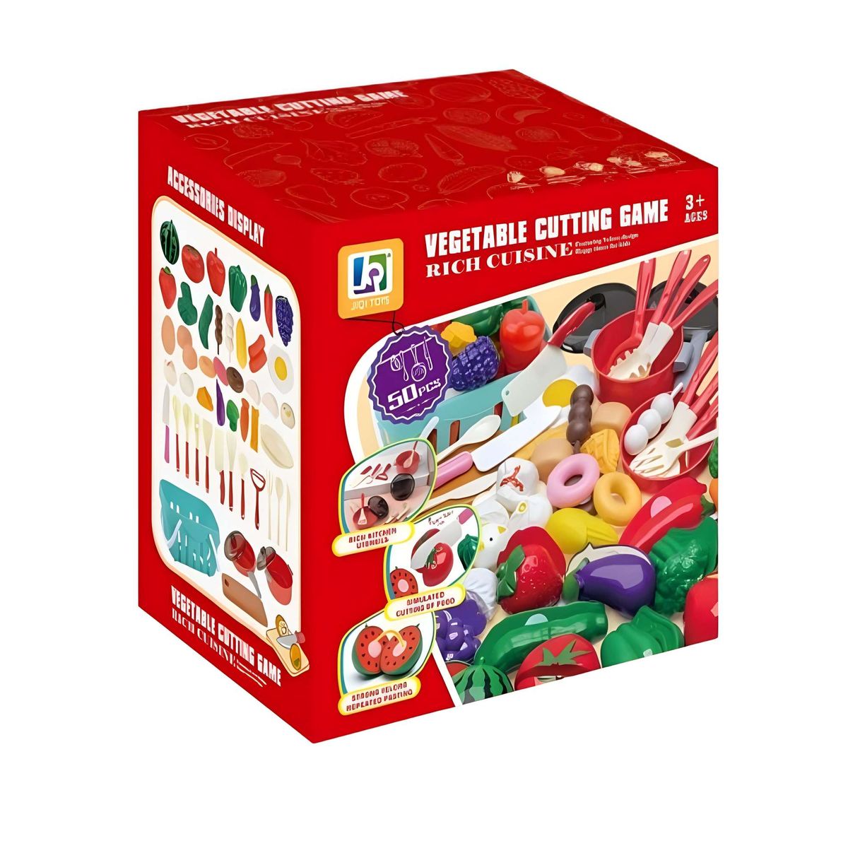 GENERICO - CANASTO DE VERDURAS DIDACTICAS