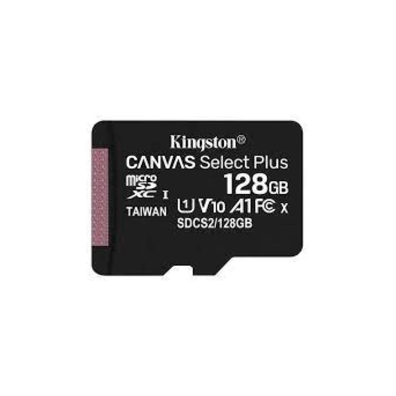 KINGSTON - Tarjeta De Memoria Micro Sd 128Gb 100Mbs Kingston