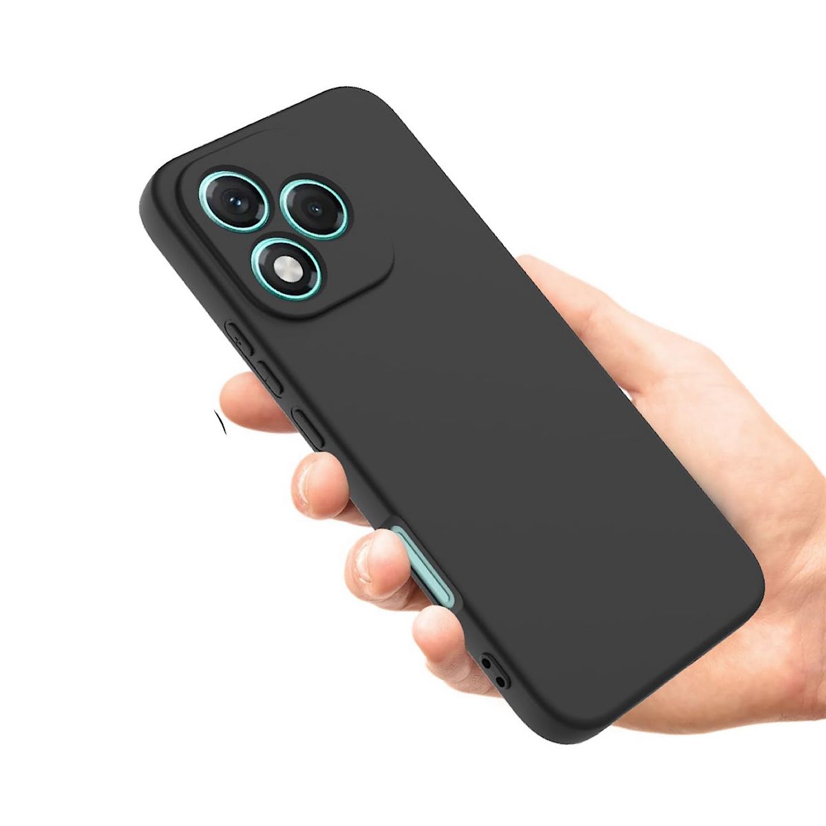 GENERICO - Carcasa Silicona Para Honor 400 Lite - Negro