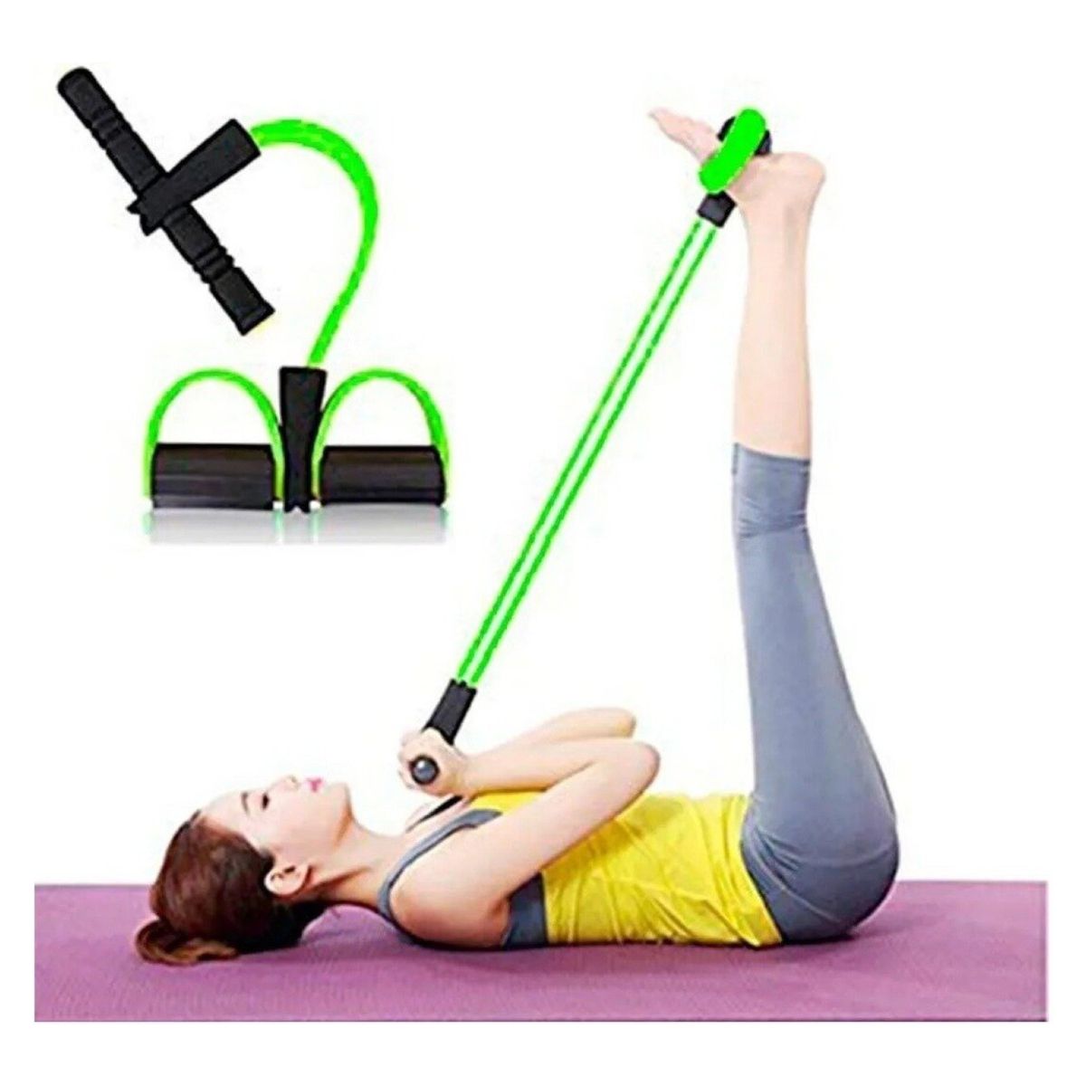 GENERICO - Banda Elástica De Resistencia Pull Reducer Abdomen