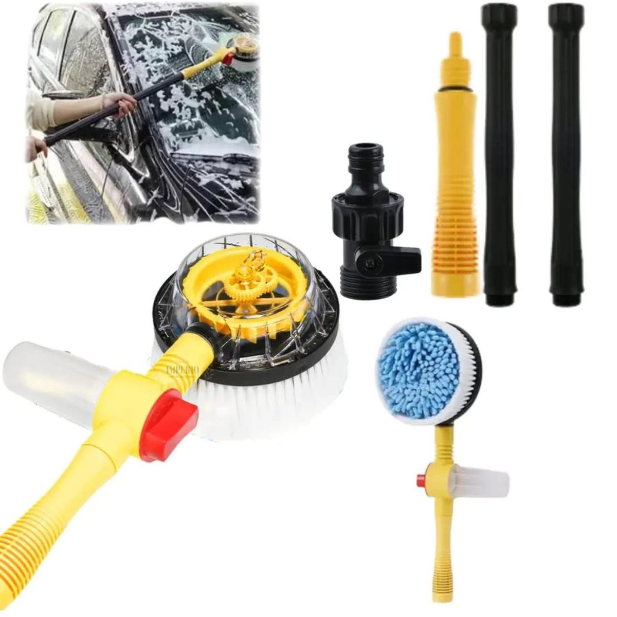 GENERICO - Cepillo Para Lavado De Autos Rotatorio