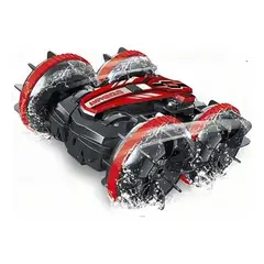 TOYUN TOYUN - Carrito Control Remoto Anfibio Stunt Recargable 360 Grados