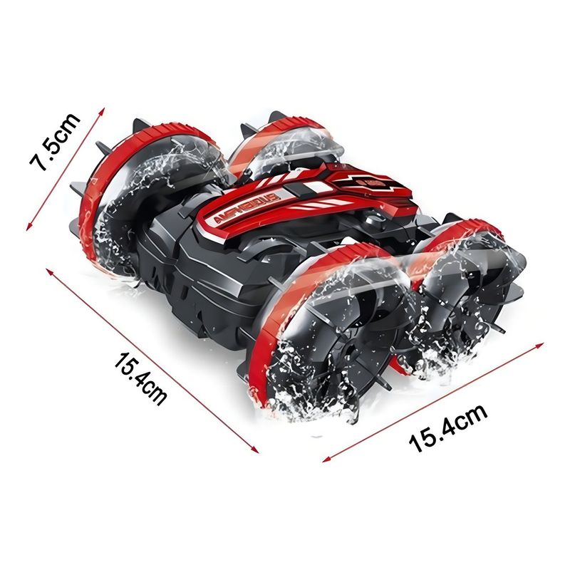 TOYUN TOYUN Carrito Control Remoto Anfibio Stunt Recargable 360
