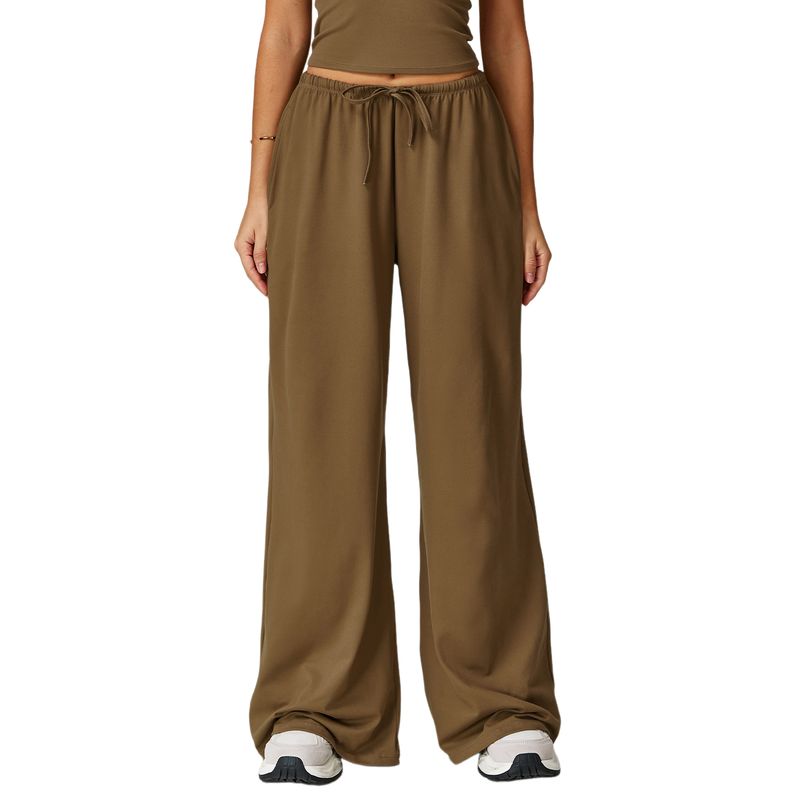 BLWOENS - Pantalones largos para mujeres - Café