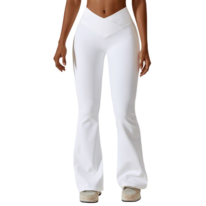 BLWOENS - Pantalones largos para mujeres - Blanco