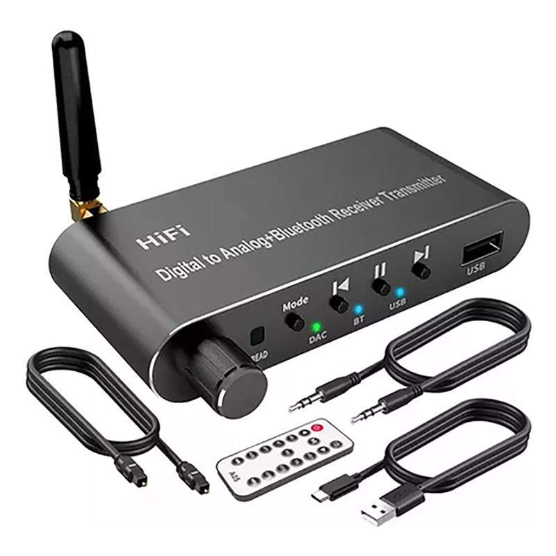 U BUY - Bluetooth 51 Receptor Transmisor Aux Rl Dac Convertidor