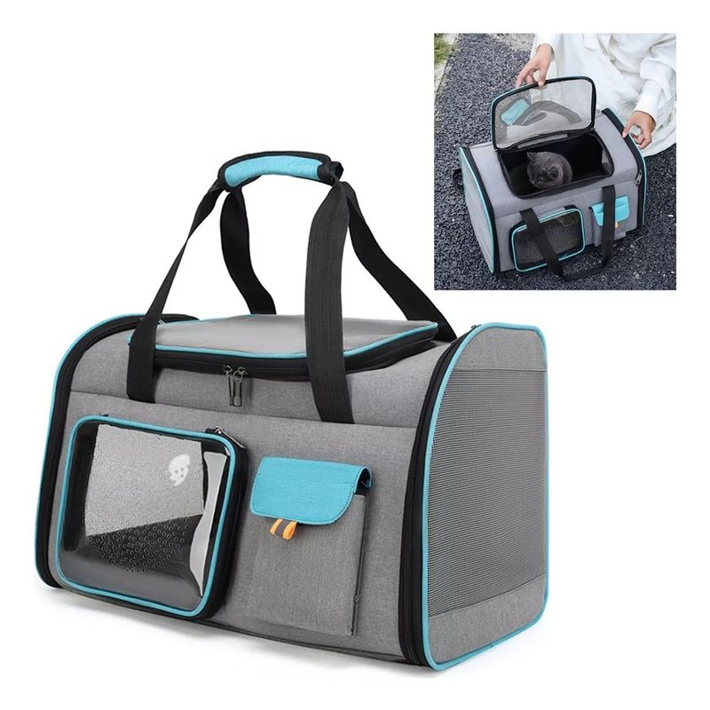 U BUY - Bolso Transportador Gato Avion Mochila Mascotas
