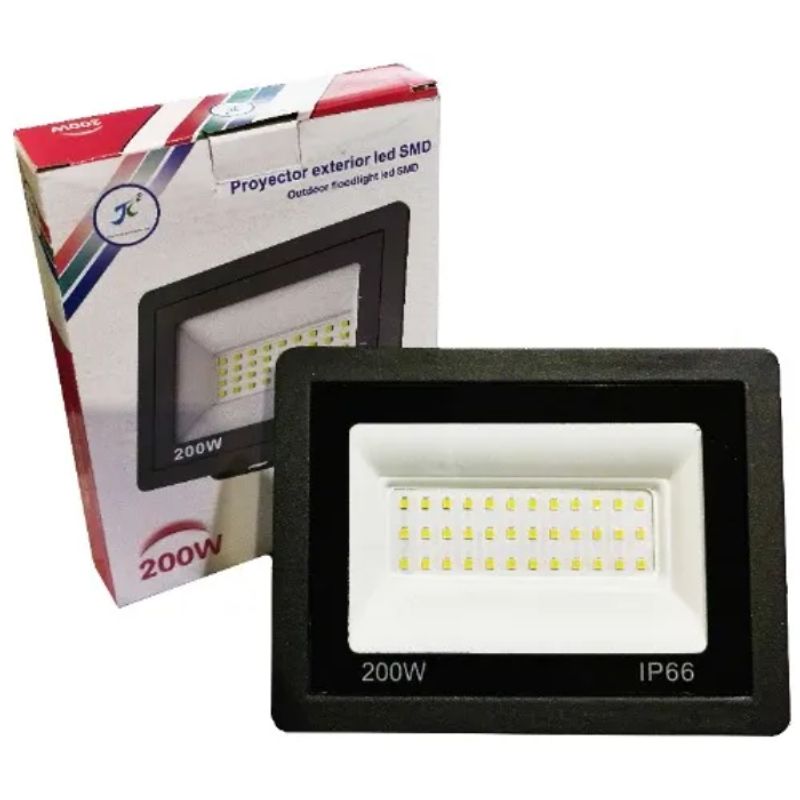 GENERICO - Foco Proyector Plano Led Reflector Multiled 200w Exterior