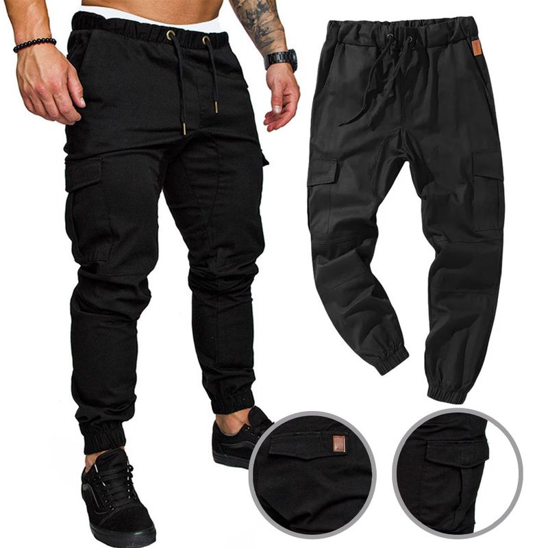 EDWINAYY - Pantalón Jogger De Varios Bolsillos Para Hombre