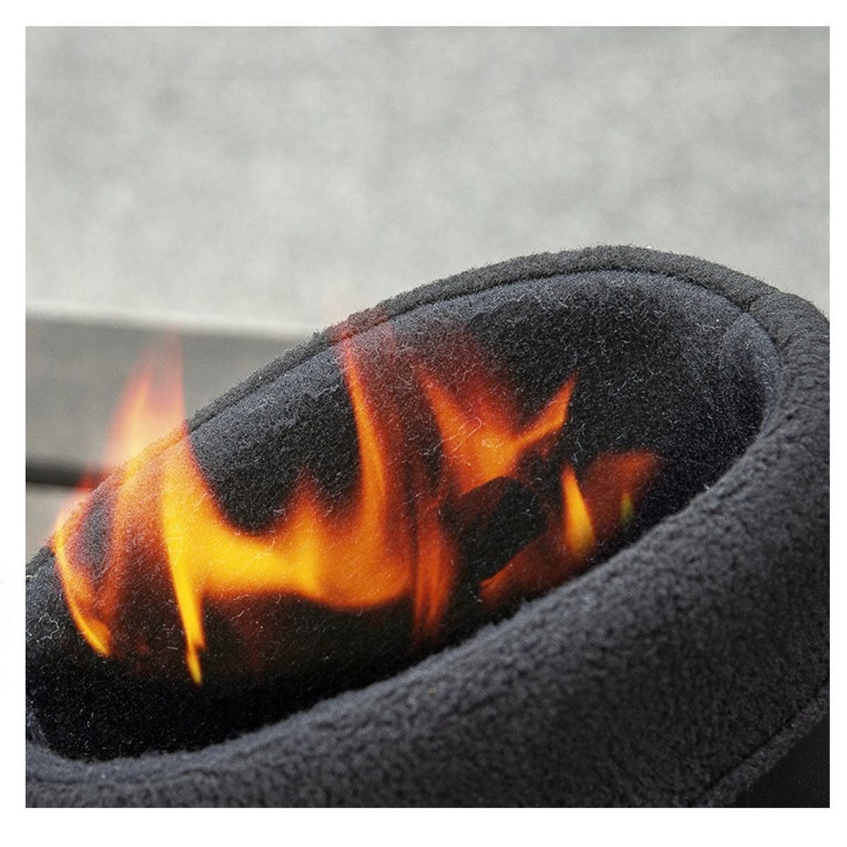 TIOZONEY - Botas de Agua Hombre-Negro