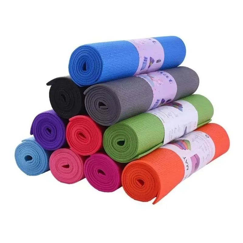 GENERICO - Colchoneta Mat Yoga Pilates Alfombra Ejercicio 4mm / 237053