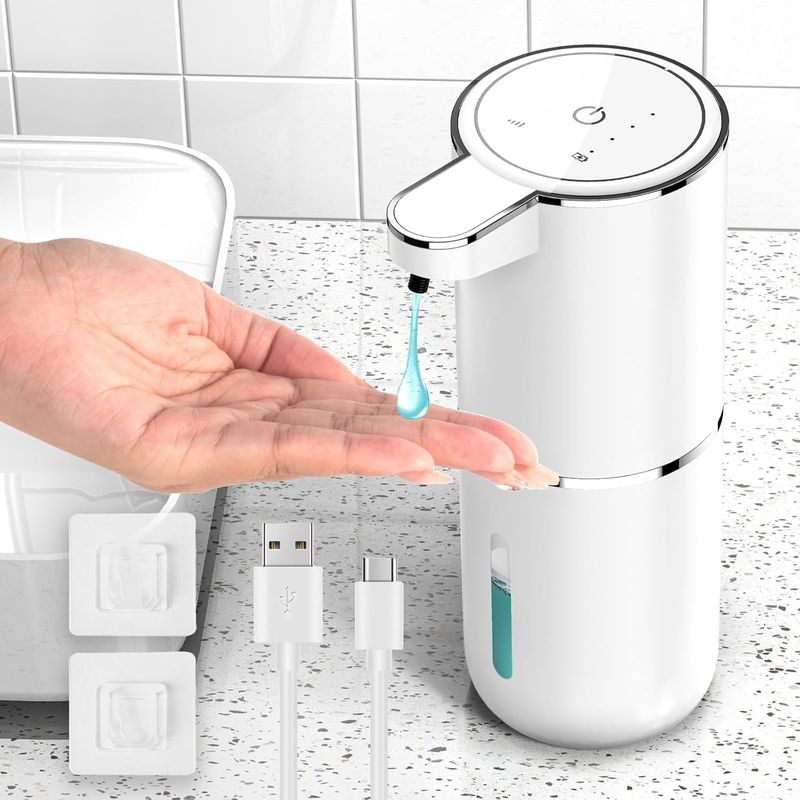 TNAKIEX - Dosificador Automático De Jabón Con Sensor De Carga 380ml