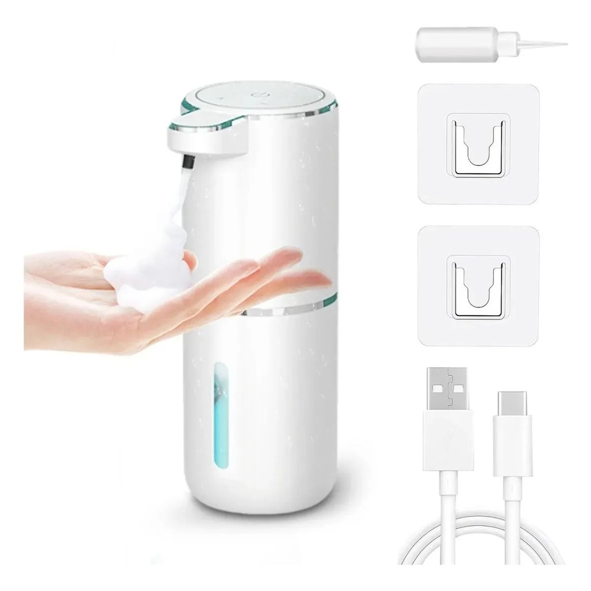 TNAKIEX - Dosificador Automático De Jabón Con Sensor De Carga 380ml