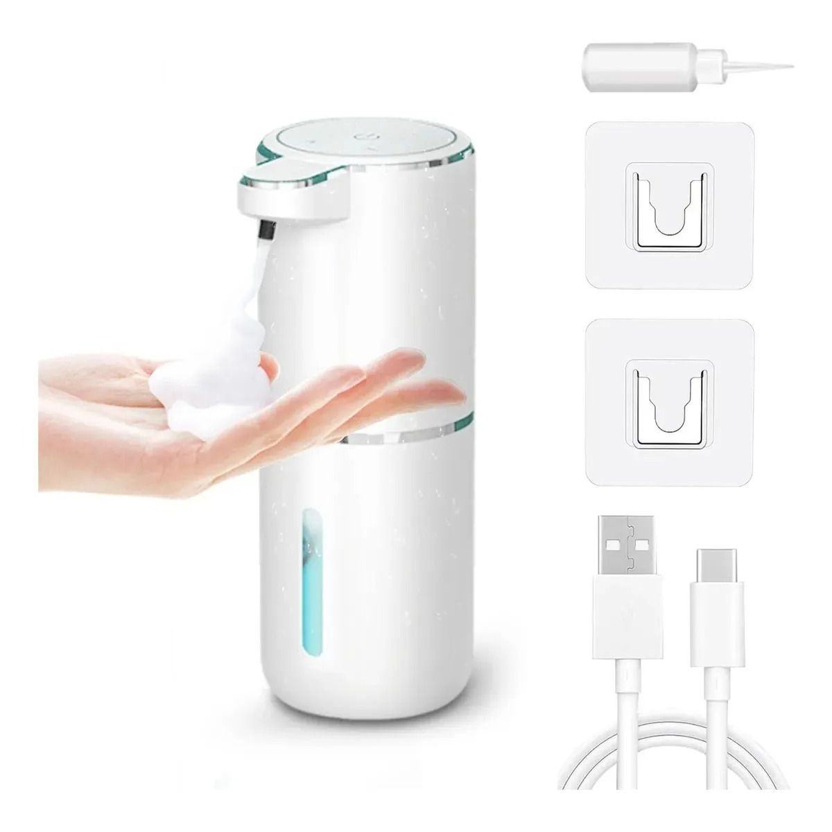 TNAKIEX - Dosificador Automático De Jabón Con Sensor De Carga 380ml