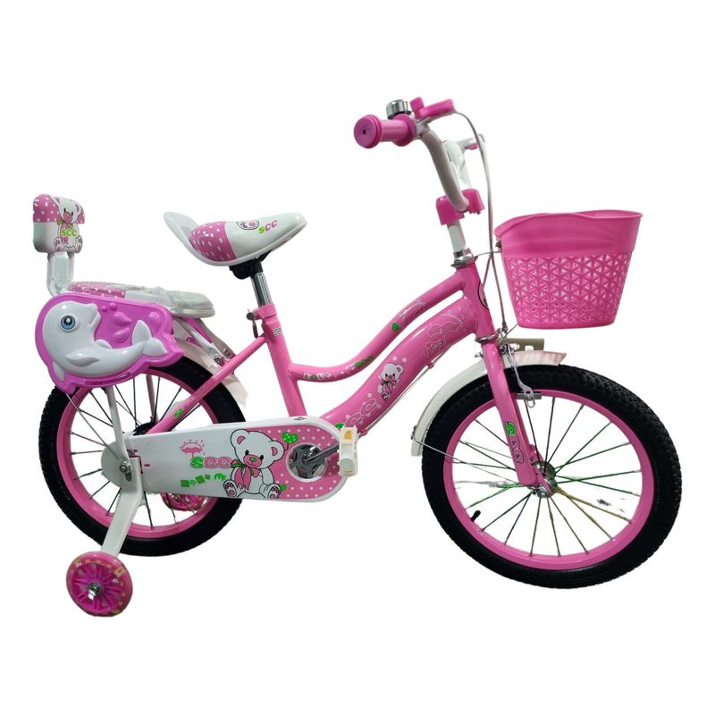 LSABEL RENACI - Bicicleta Aro 16 Infantil Bike Con Ruedas De Aprendizaje