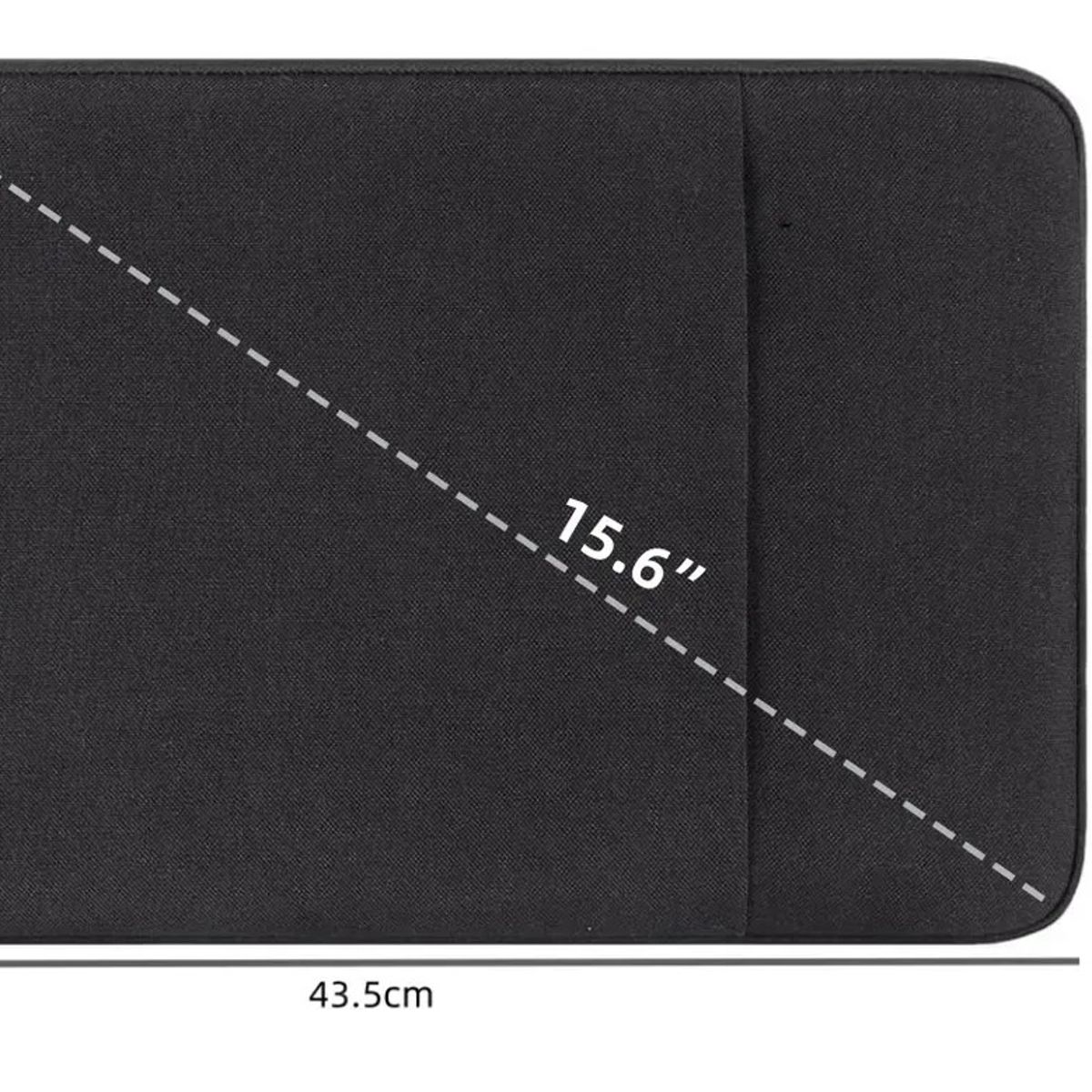 KUANGYE - Funda Protectora Para Portátil Bolsa Prueba Golpe 13-15 pulgadas