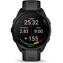 GARMIN - Forerunner 165 GPS Smartwatch - Black