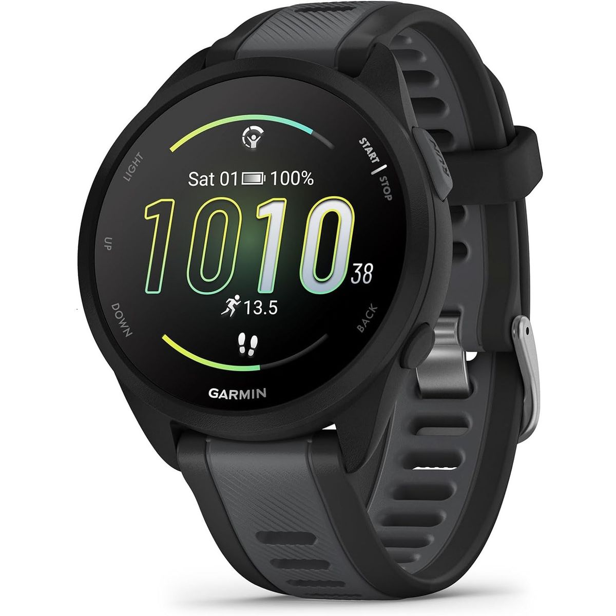 GARMIN - Garmin Forerunner 165 GPS Smartwatch - Black