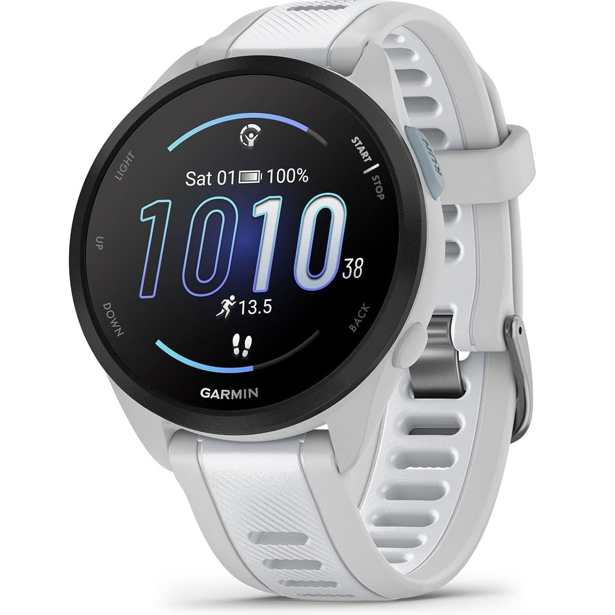 GARMIN - Garmin Forerunner 165 GPS Smartwatch - White