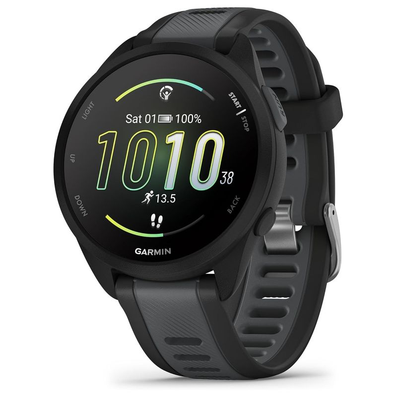 GARMIN - Garmin Forerunner 165 (Music Edition) GPS Smartwatch - Black