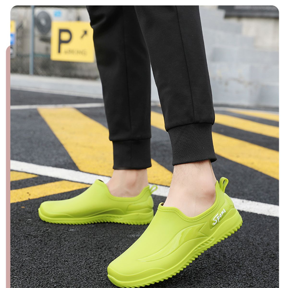 TIOZONEY - Zapatos unisex impermeable y antideslizante