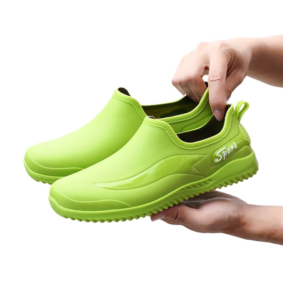 TIOZONEY - Zapatos unisex impermeable y antideslizante