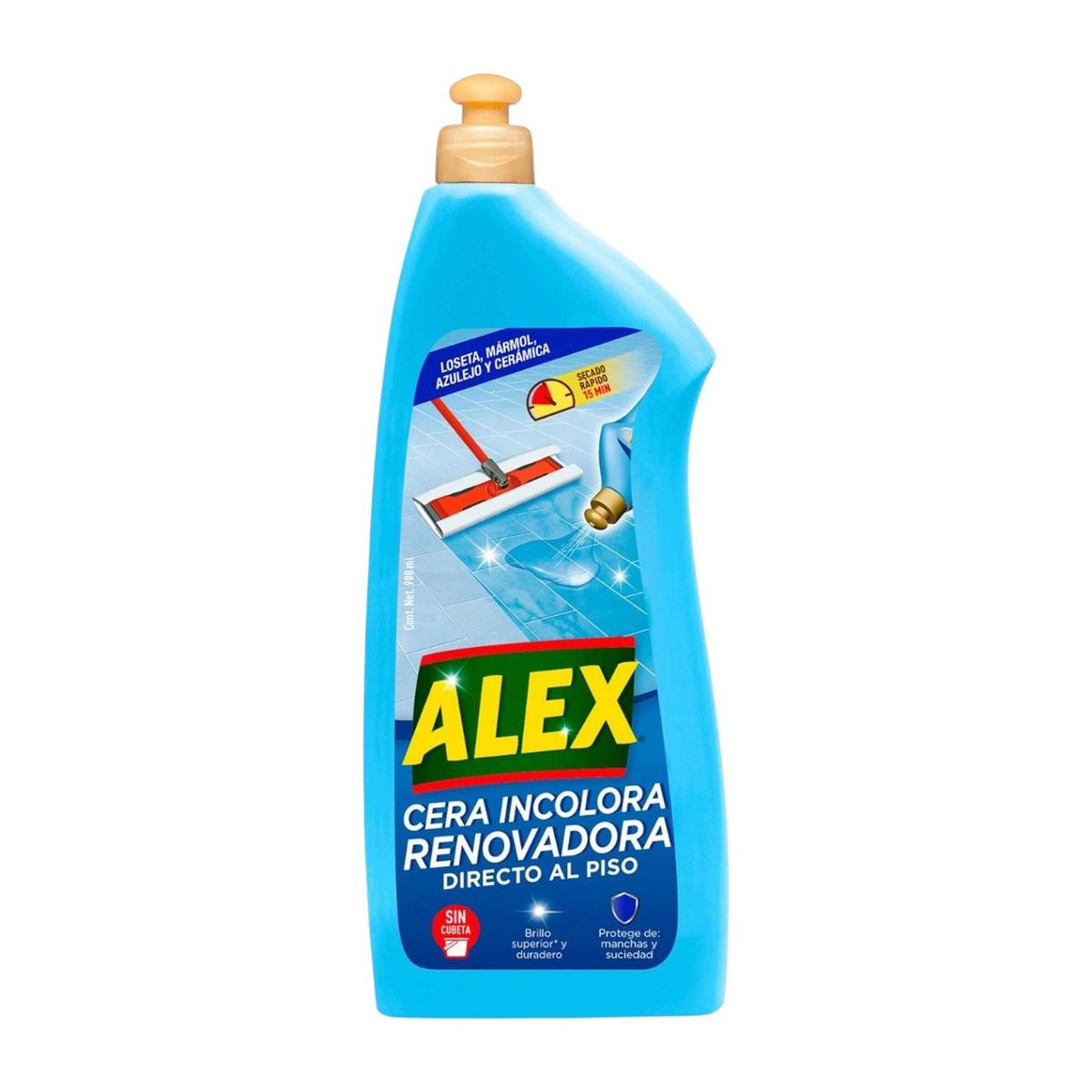 ALEX - Cera Líquida Incolora Renovadora Alex 900cc
