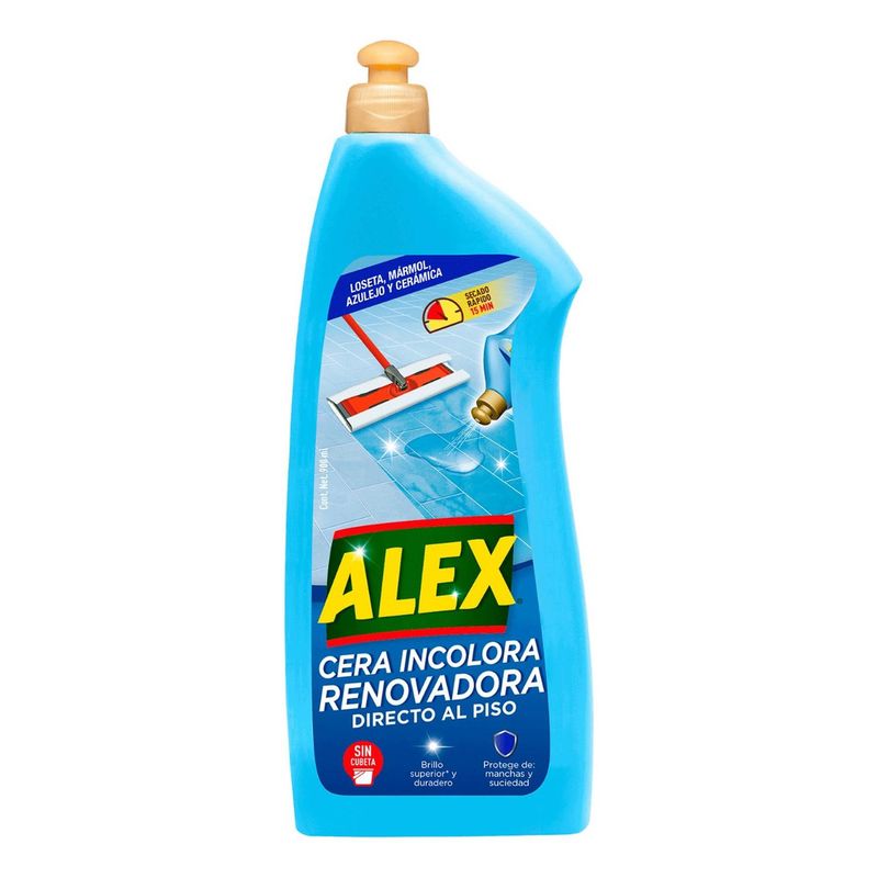 ALEX - Cera Líquida Incolora Renovadora Alex 900cc