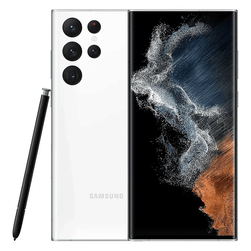 SAMSUNG - Samsung Galaxy S22 Ultra 8+128 GB Blanco Reacondicionado