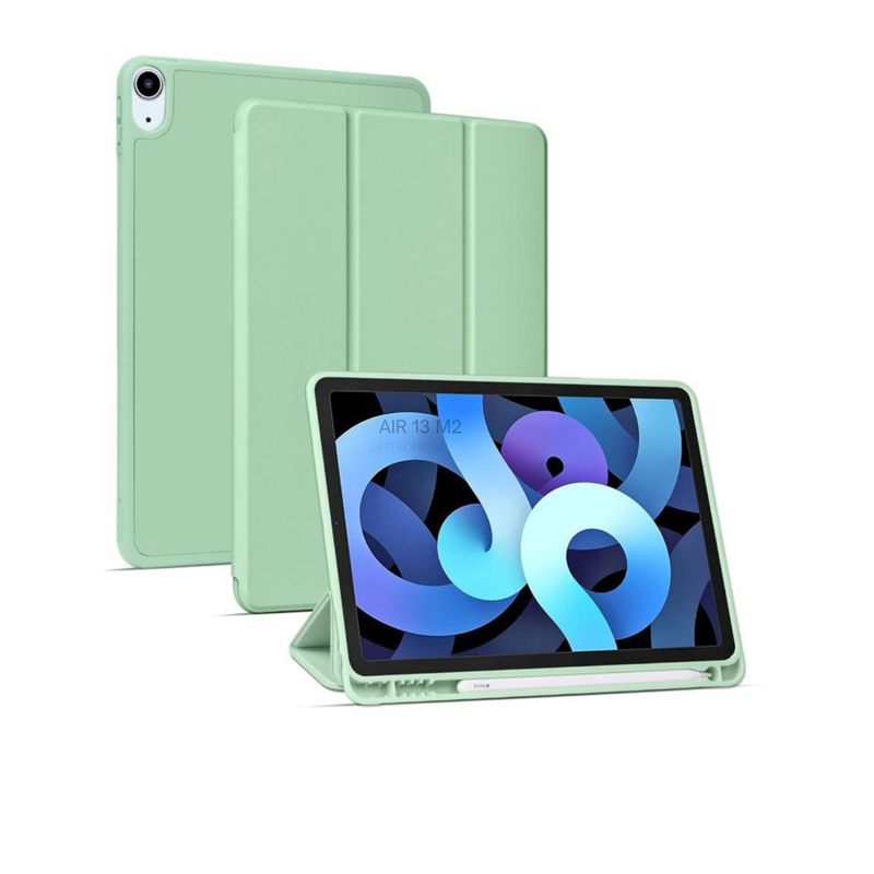 GENERICO - Funda Smart Cover Para iPad Air 13 M2 2024 - Verde Matcha