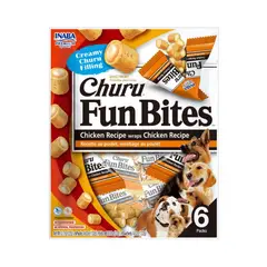 INABA - Snack Para Perro Churú Fun Bites Pollo