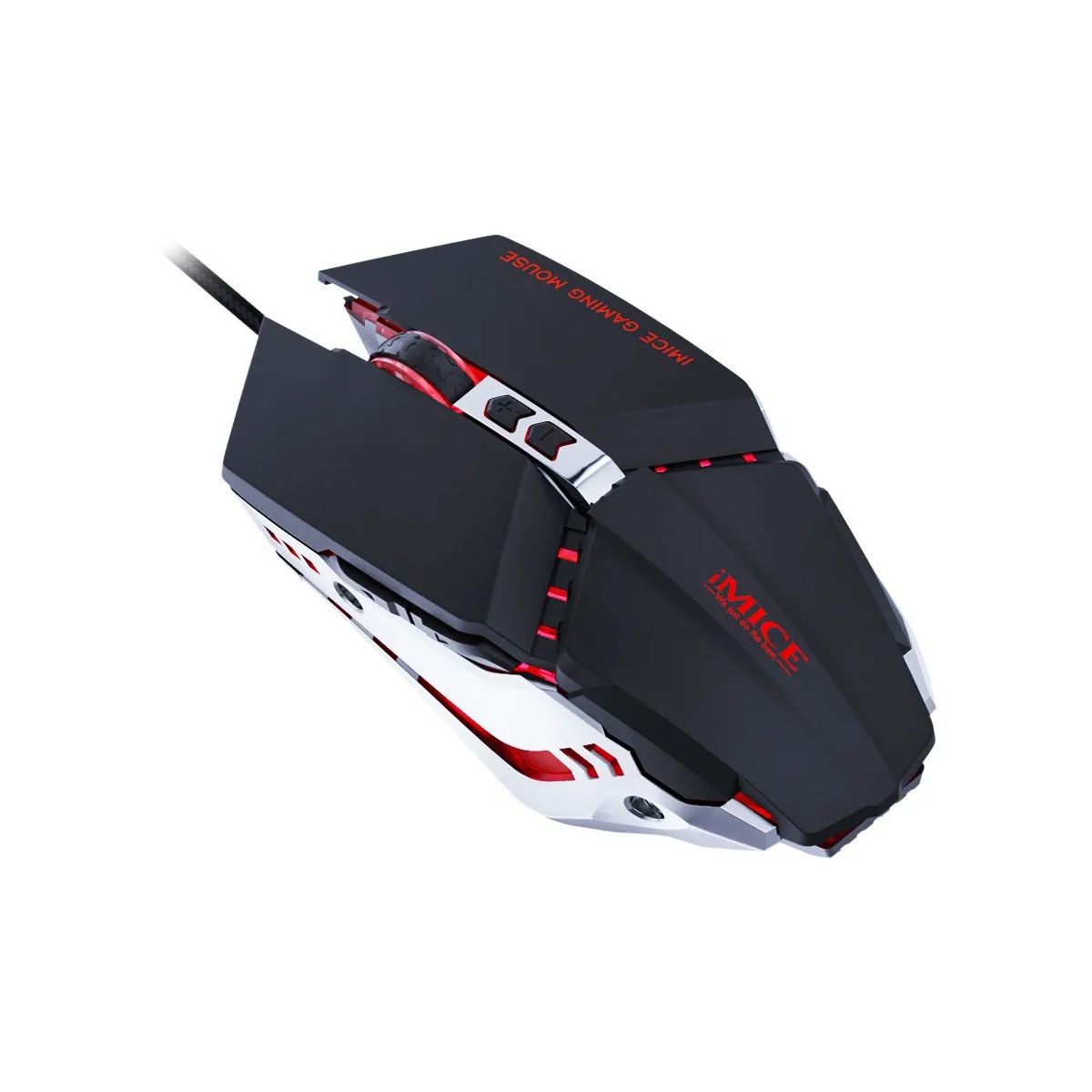 IMICE - Mouse Gamer RGB iMice T80 3200 DPI Iluminado Maus Gamer