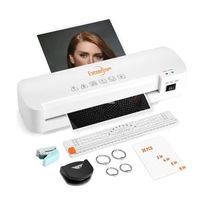 Termolaminadora Plastificadora A4 +cortador De Papel + Micas