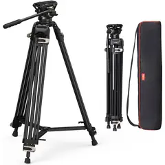 GENERICO - TRÍPODE VIDEO SMALLRIG AD-01 CABEZAL FLUIDO 3751B