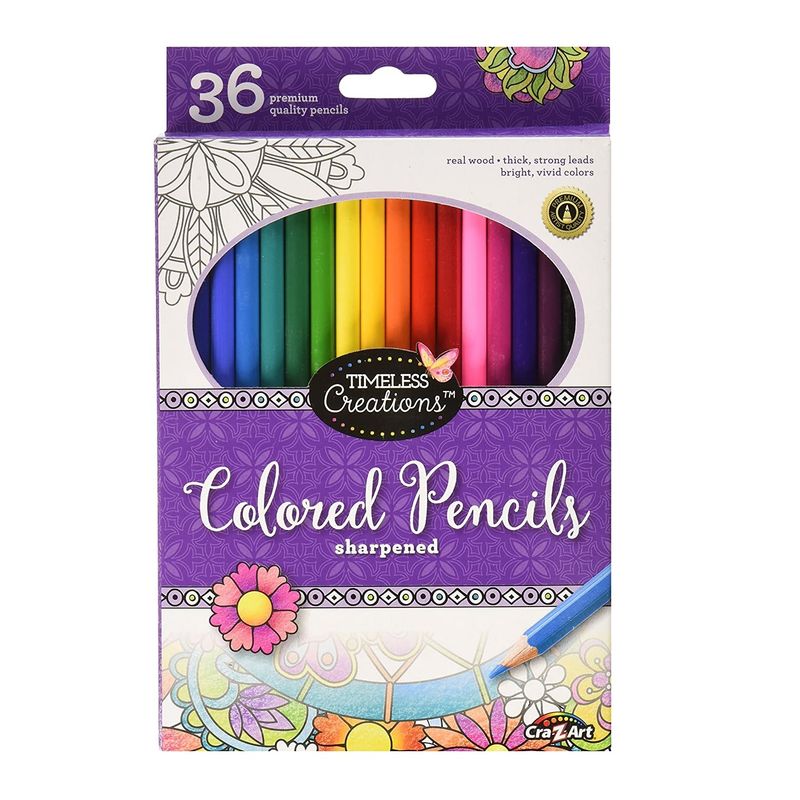 CRA-Z-ART - Set 36 Lapices Escolares De Colores Cra-z-art