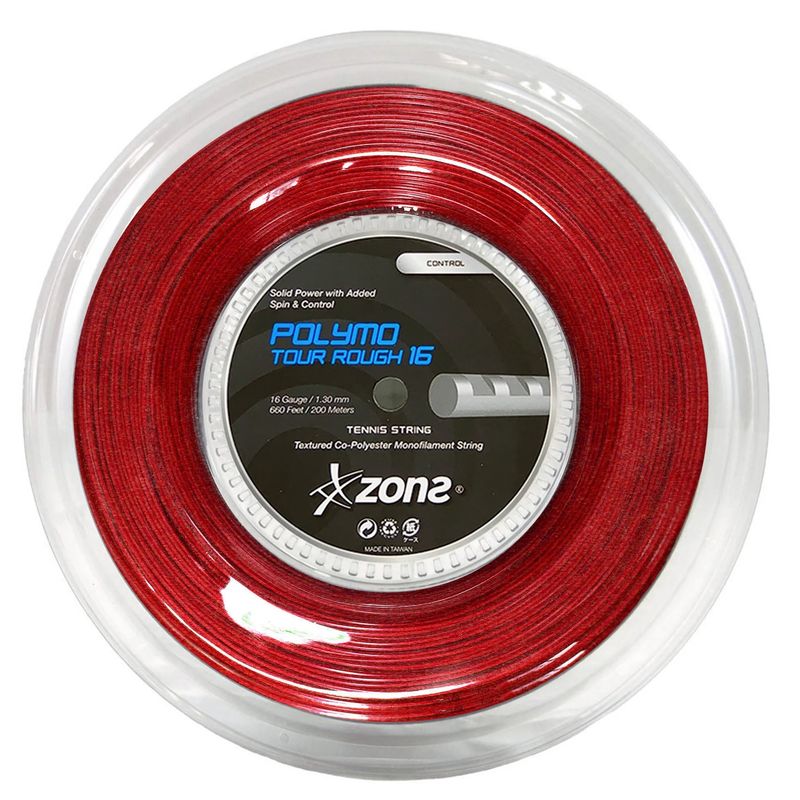 ZONS - Rollo de Cuerda Zons Polymo Tour Rough Rojo 1.30 - 200m