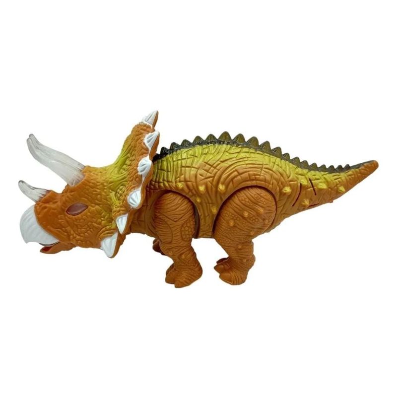 GENERICO - Dinosaurio Triceratops Con Sonido Luz Movimiento Juguete
