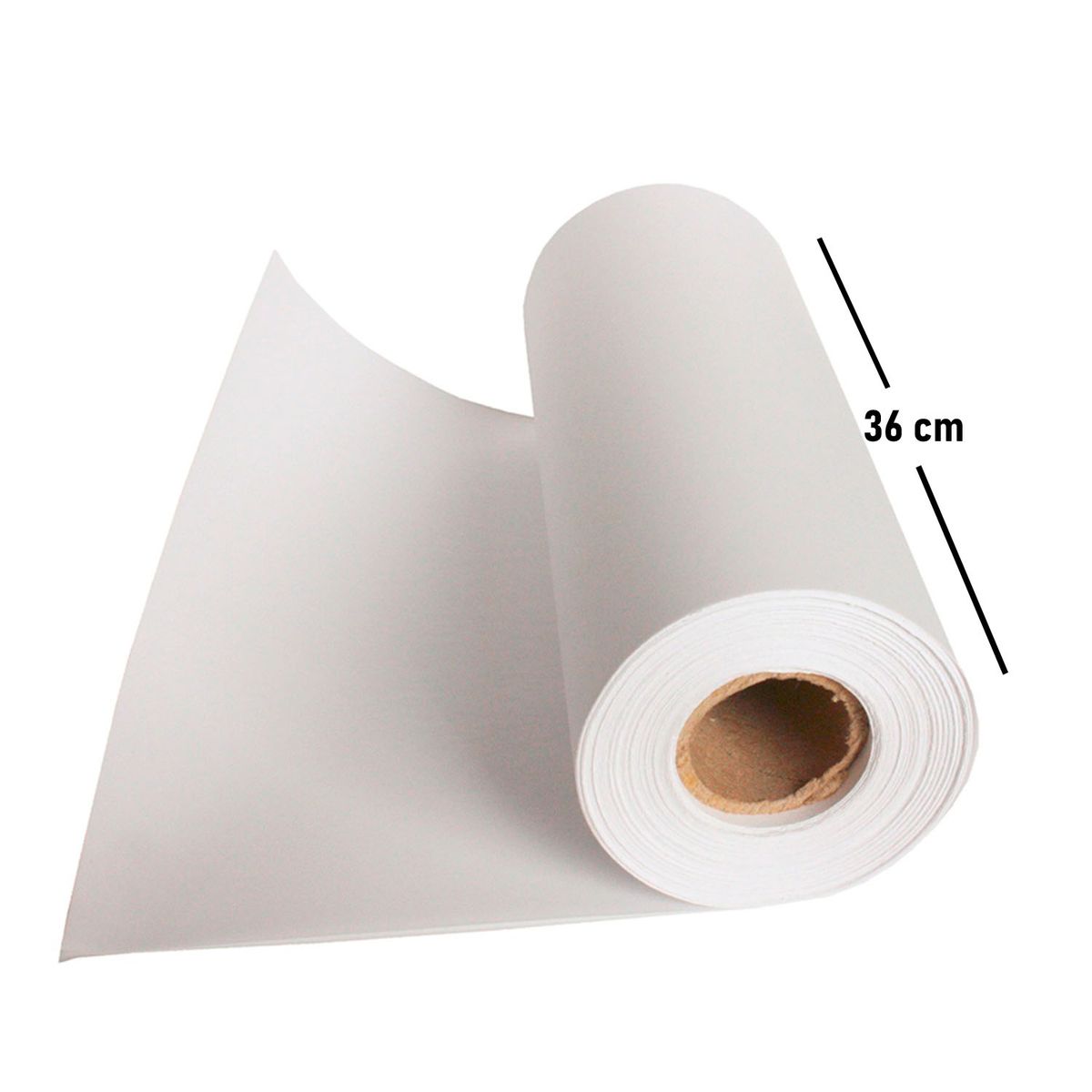 GENERICO - Rollo Papel Bond Plotter 36cm X 50mts 80gr