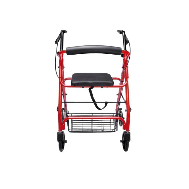 OFERTABKN - Andador Adulto Ortopédico Plegable Cruedas Frenos Asiento