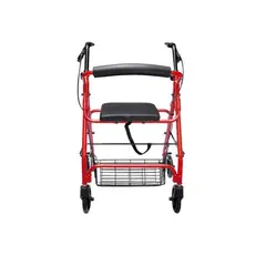 OFERTABKN - Andador Adulto Ortopédico Plegable Cruedas Frenos Asiento