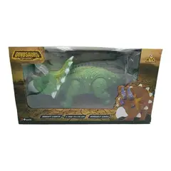 GENERICO - Juguete Dinosaurio Triceratops Con Sonido Luz Movimiento