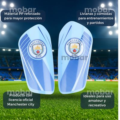 Imagen 2 del producto Canilleras Futbol Espinilleras manchester Licencia Oficial S