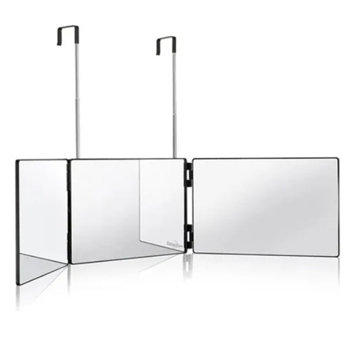 OFERTABKN - Espejo De 3 Vías De Corte De Pelo Triple De 360° Con Ganchos