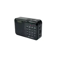 GENERICO - Radio Fm Usb Tf Pantalla Digital Recargable Irm-10043