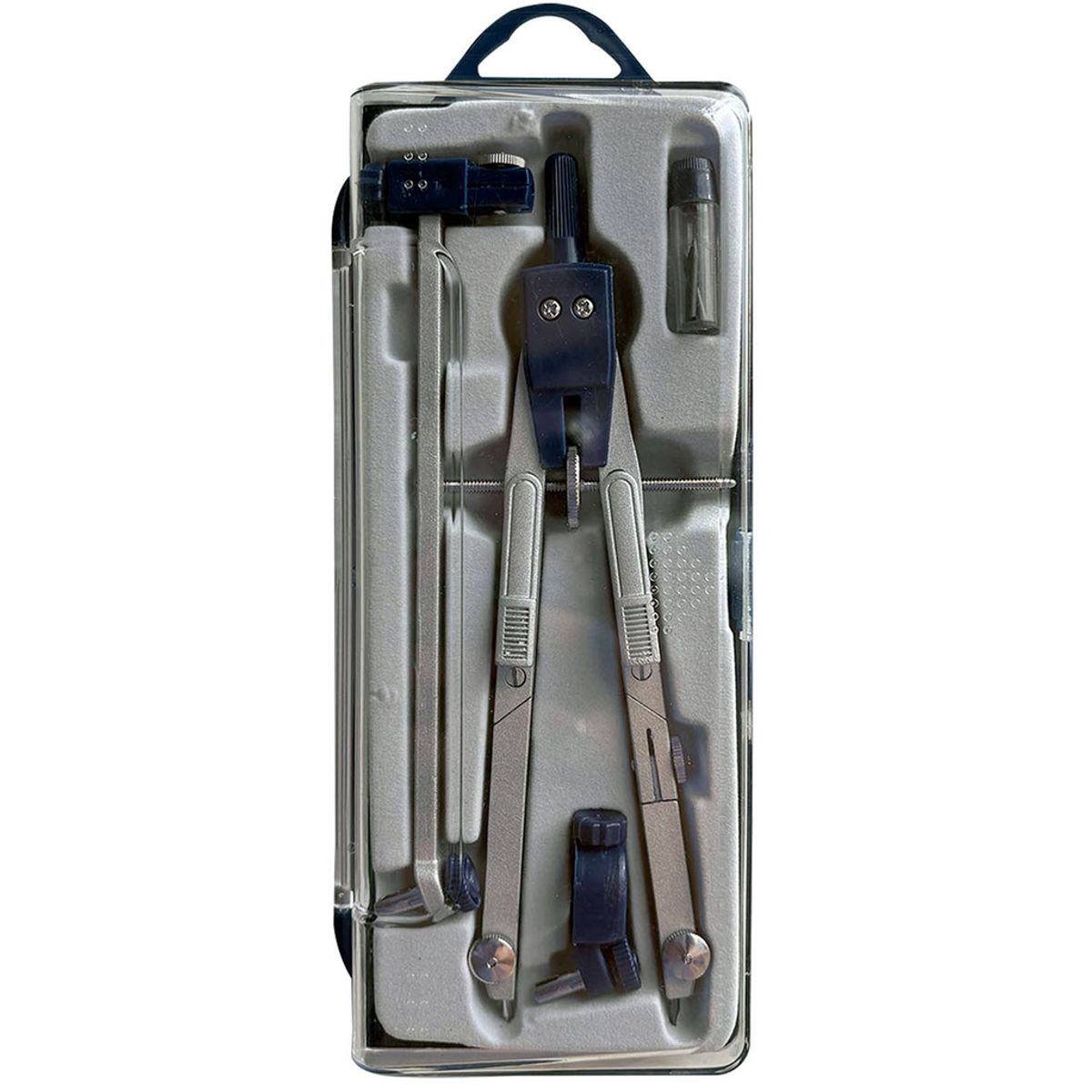 GENERICO - Compás De Precisión Metálico Con Adaptador Y Brazo Extensor