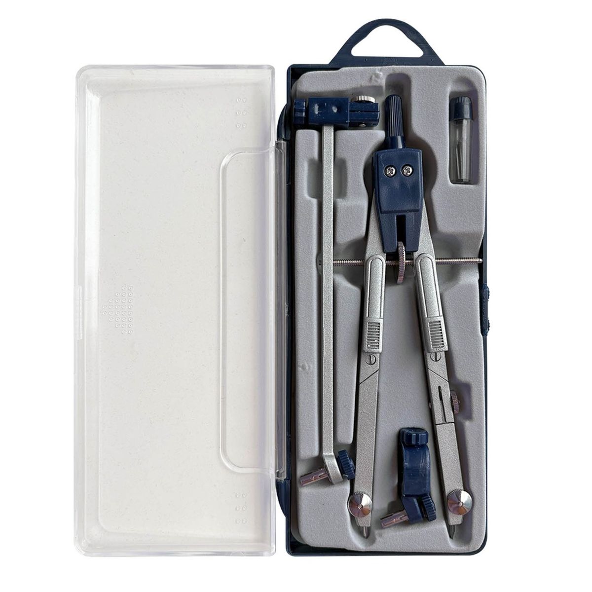 GENERICO - Compás De Precisión Metálico Con Adaptador Y Brazo Extensor