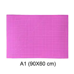 GENERICO - Bases De Corte Con Ángulos Rosado 90x60cm