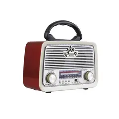 GENERICO - Radio Portátil Recargable Am Fm Sw Usb Tf Mp3 Irm-09027